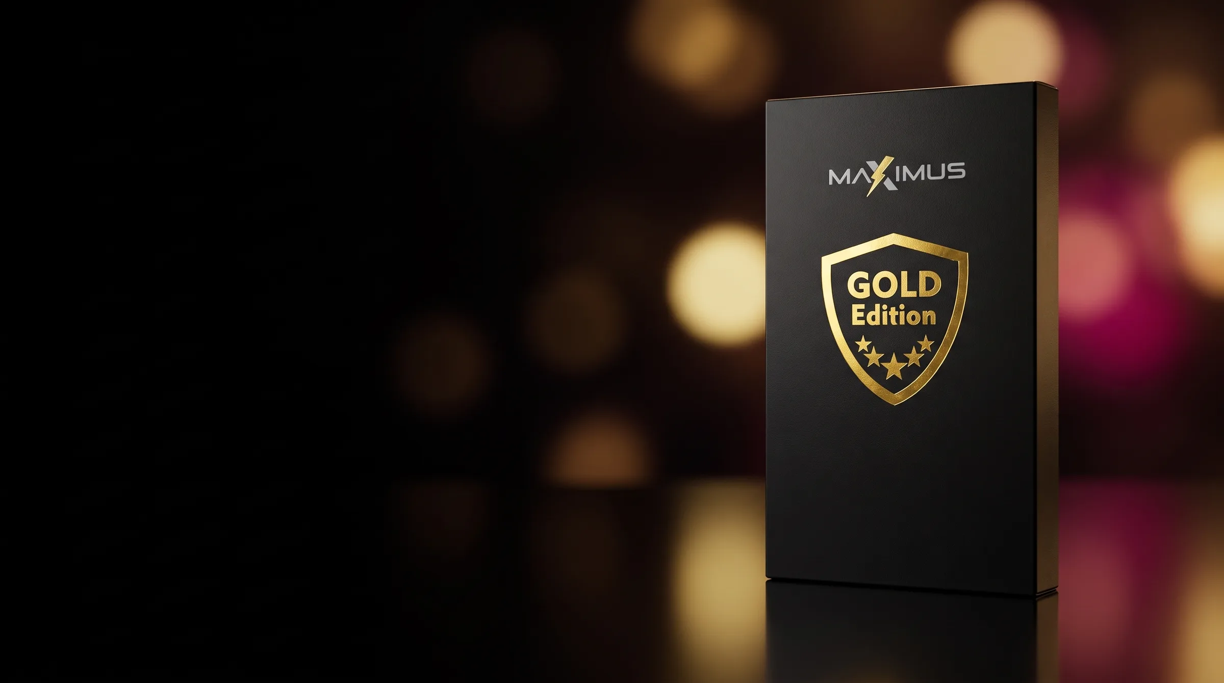Bateria da linha Maximus Gold Edition — curadoria Bruneli